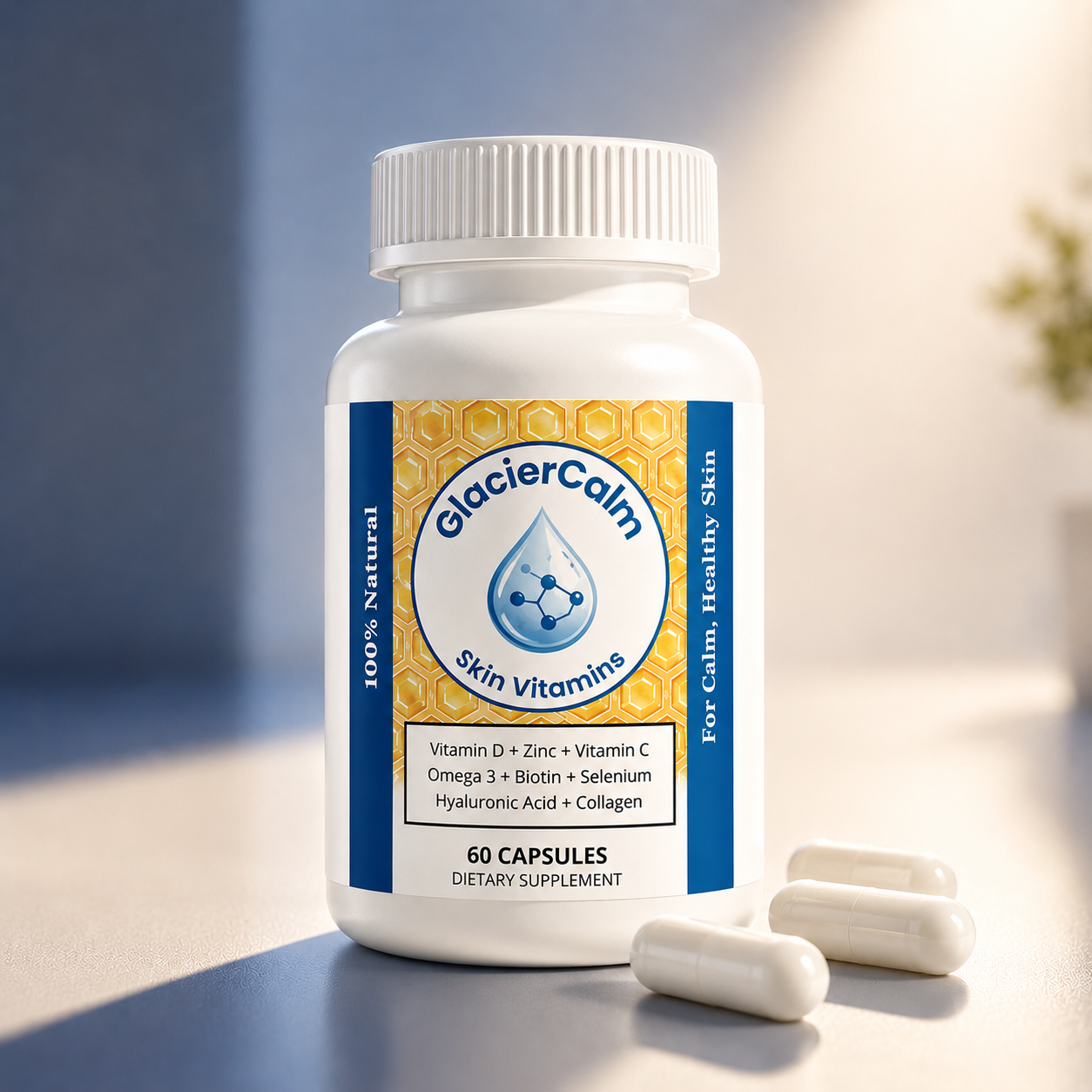 GlacierCalm - Daily Skin Capsules For Eczema & Psoriasis