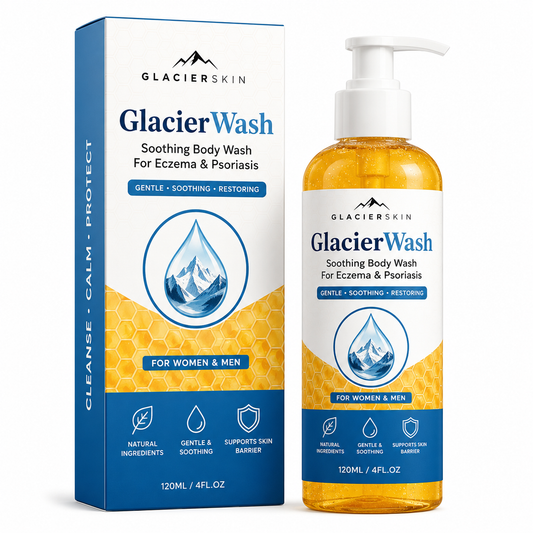 GlacierWash - Soothing Body Wash For Eczema & Psoriasis